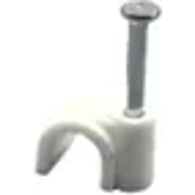 Sencys Kabelclip Voor Rond Snoer 4mm Plastic Per 25