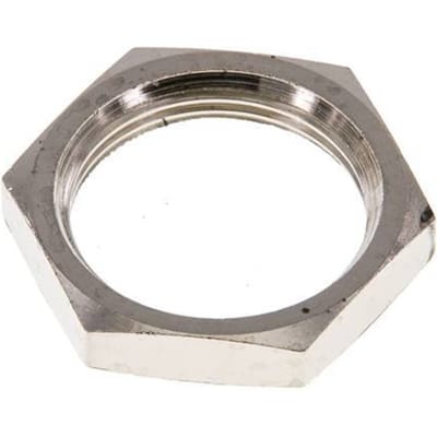 Connectiemoer M18 Vernikkeld Messing [2 Stuks]