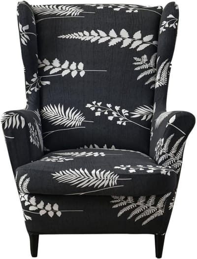 Comfortabele Armstoel Hoes met Oren voor Bescherming en Stijl - Perfecte Pasvorm voor Meubels