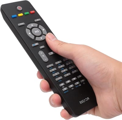 Universele TV Afstandsbediening Vervanging voor Sanyo, Bush en Murphy - Compatibel met Alba en Techwood, Ergonomisch Ontwerp voor Gemakkelijk Gebruik