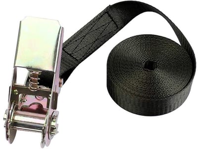 Zware ratchet lashing strap met metalen gesp - 1-10M spanband in 6 kleuren, 840kg capaciteit, ideaal voor transport en bevestigen