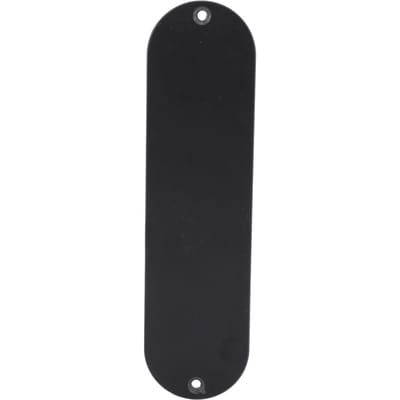 Lege Achterplaat Standaard 32mm Breedte Geen Gat Plastic Elektrische Gitaar Lege Plaat voor Telecaster black