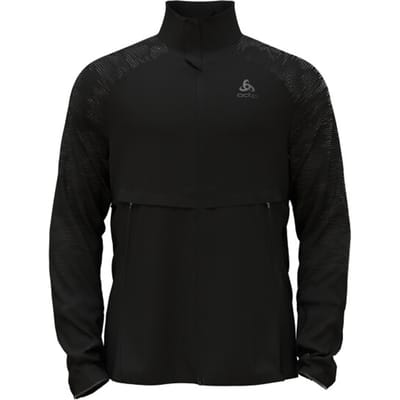Odlo Odlo Jacket Zeroweight Pro Warm Reflect ZWART - Maat S