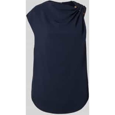 regular fit blouse met korte mouwen van viscosemix model 'BANNEA'