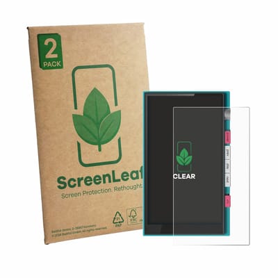 2 Stuks Screenprotector voor Hiby Digital M500 - Hoogwaardige Beschermfolie transparant