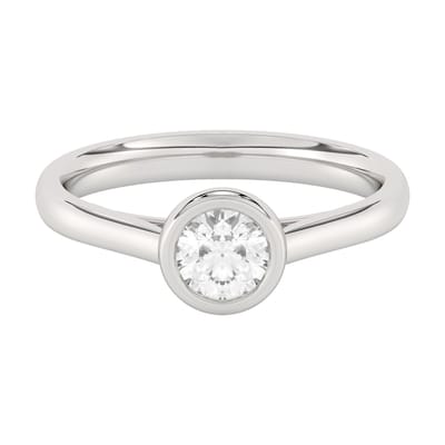 Diam Addict Ring 585 Weißgold mit im Labor gezüchteten Diamanten