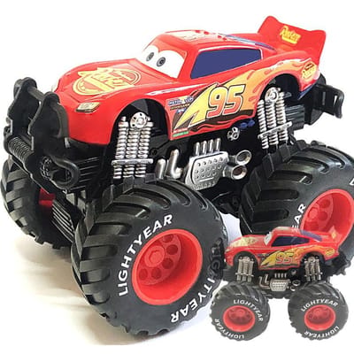Pixar Cars 3 Grote Wielen Lightning Mcqueen Black Storm Jackson Mater Cruz Metalen Diecast Model Speelgoed Auto Verjaardagscadeau