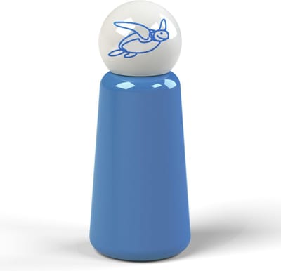 Lund Thermosfles Mini Schildpad - 300ml - RVS - Blauw