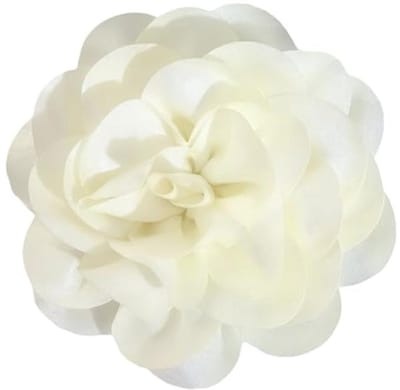 CREATCABIN Grote Bloem Broches Extra Grote Camelia Broche Pins Voor Kleding Verwijderbare Satijn Stof Reversspeldjes Broche Voor Vrouwen Jurken Bruiloft Feestje Banket Pak Accessoires Sieraden Gift
