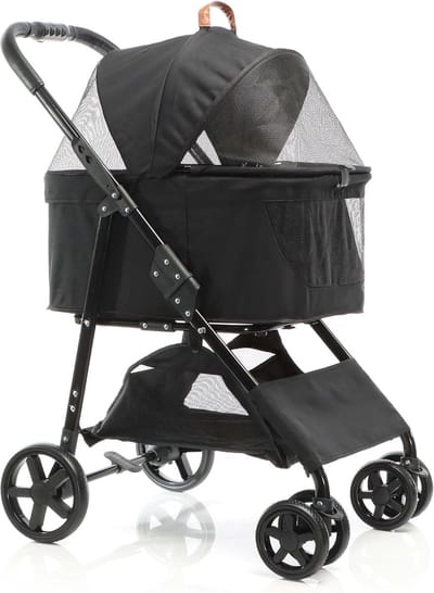Lexium Hondenbuggy - Honden Buggy - Hondenbuggy's - Hondenbuggy All Terrain - Hondenbuggy Comfort - Hondenwagen - Kinderwagen voor Hond - Kinderwagen voor Honden