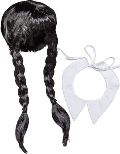 Vegaoo - Accessoireset voor gotische schoolmeisjes voor dames