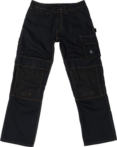 Mascot Young Broek met kniezakken 11279-010 - Zwart - C48 - 90