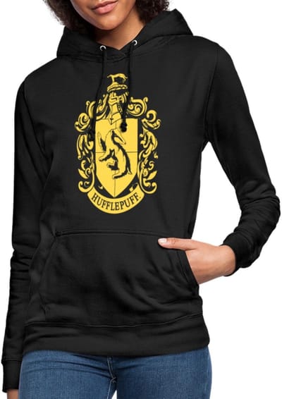 Harry Potter Huffelpuf Afdelingswapen Hoodie Dames