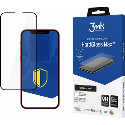 Versterkt gehard glas 3MK Apple iPhone 13 - HardGlass Max