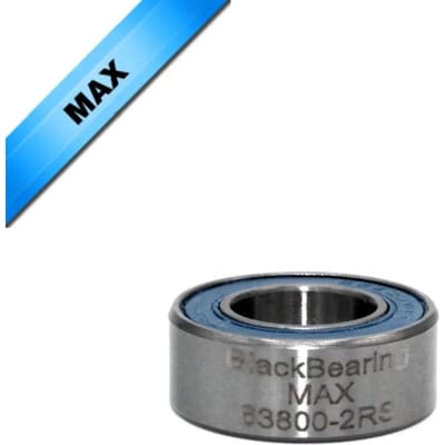 Lager max Black Bearing MAX - 63800-2RS - 10 x 19 x 7 mm