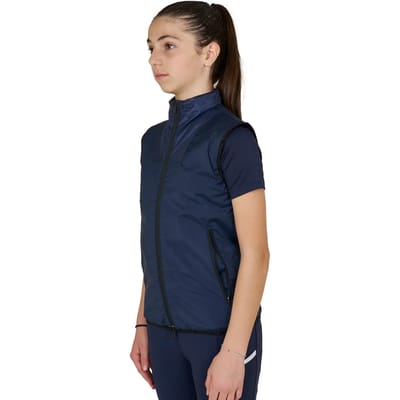 Mouwloze Nylon Rijvest Kind Equestro
