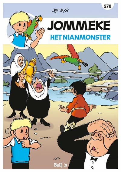 Het Nianmonster - Jommeke Strip - Sarina Ahmed