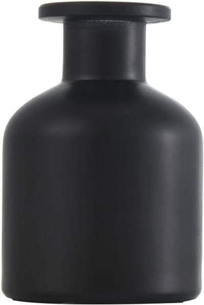 UPSTORE 150ML Zwarte Glazen Diffuser Fles - Aromatherapie Opslagcontainer