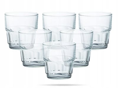 Duralex Lola Glazen 160ml - Set van 6 - Gehard Glas