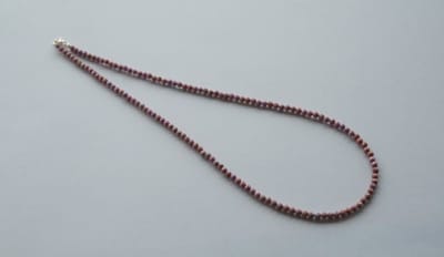 Gefacetteerd Phosphosideriet collier