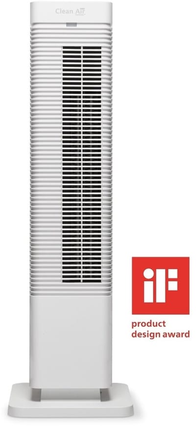 Clean Air Optima® CA-904W Smart - 2in1 Design Ventilator Elektrische Kachel - Verwarmen en Koelen - Stoffilter - Draaicirkel (oscillatie): 80º - Digitale thermostaat instelbaar 15-35°C