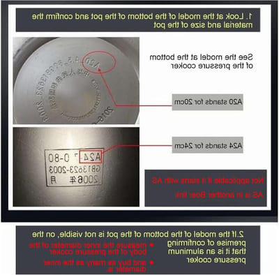 Siliconen O Ring Vervanging voor Snelkookpan - 18 cm Sealing Ring Accessoire voor Perfecte Kookresultaten