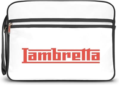 Flight Bag met Iconisch Logo - Compacte Schoudertas