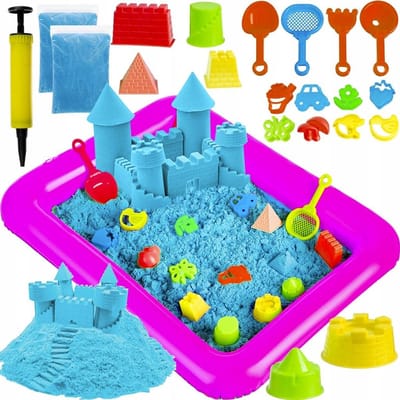 Equivera Zand - Zand voor Binnen - Zand Speelgoed - Cadeau voor Kinderen - Magisch Zand