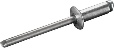 Blindklinknagels Aluminium - Platte Kop Popnagels - Vastzetten Materialen - Industriële Kwaliteit - 4.8 x 18 mm - Veelkleurig