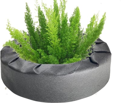 Drijvende Plantenbak - Vijvermand Waterplant - Vijver Decoratie - Robuust Materiaal - 23 x 9 x 9 cm - Bruin