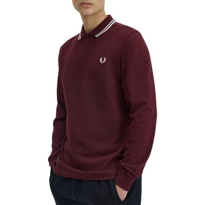 Polo Shirt Lange Mouw Fred Perry Ls Twin Tipped Shirt