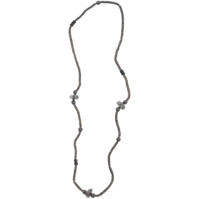 Behave – Statement ketting met grove kralen – Boho accentstuk