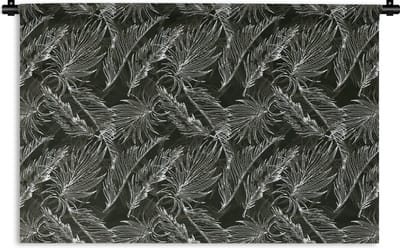 Wandkleed - Wanddoek - Palmblad - Tropisch - Design - Hawaii - 180x120 cm - Wandtapijt