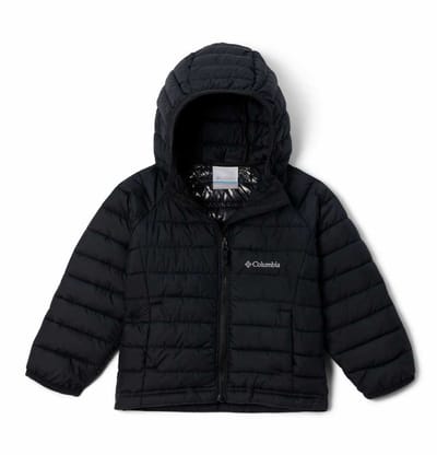 Columbia Powder Lite™ Ii Jas Zwart 10-12 Years Jongen