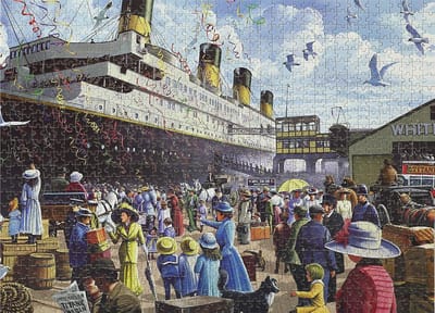 Klassieke 1000 stukjes Puzzel Titanic 70 x 50 cm - Educatief Speelgoed voor Volwassenen en Kinderen