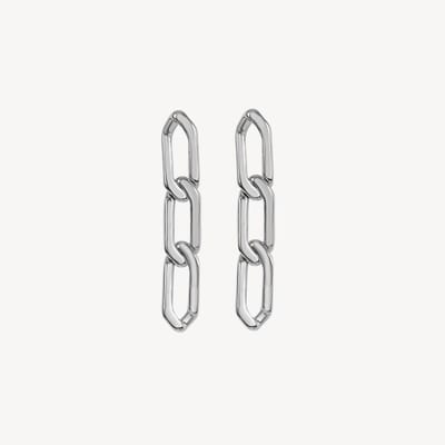 Margot Bardot Missy Earrings Silver - Oorbellen dames - Zilver - Statement oorbellen