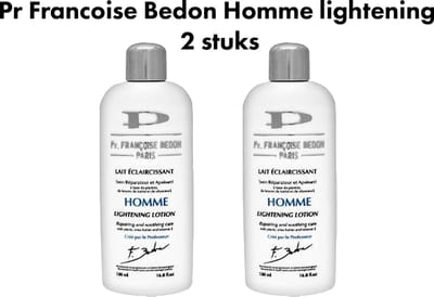 Pr Francoise Bedon - Homme lightening lotion 2 stuks