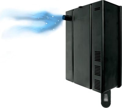 Biologische filter Shark Zwart S – 3-in-1 binnenfilter voor aquaria tot 100L – 300 l/u – Flamingo aquariumfilter 4W