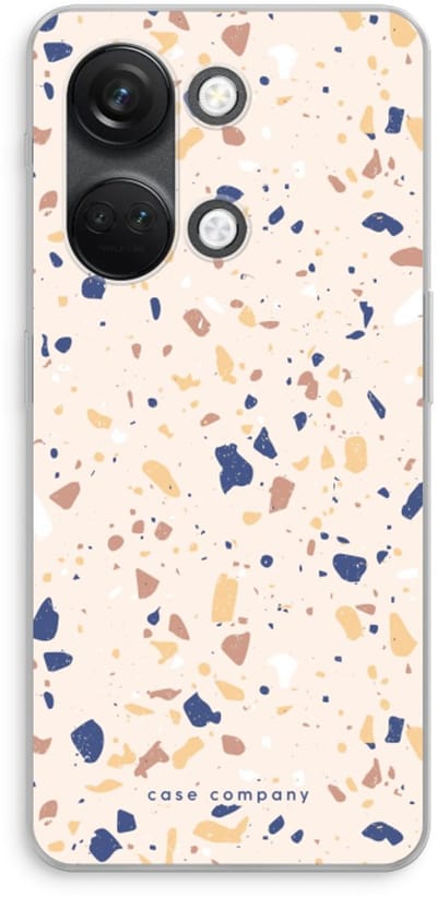 Case Company® - Hoesje geschikt voor OnePlus Nord 3 hoesje - Terrazzo N°23 - Soft Cover Telefoonhoesje - Bescherming aan alle Kanten en Schermrand