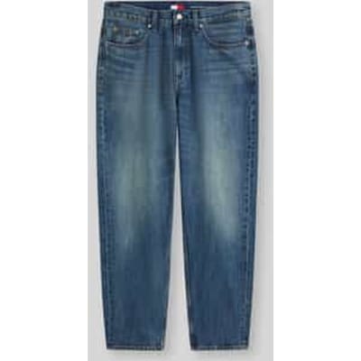 tapered fit jeans van mix van katoen en lyocell model 'SONNY'