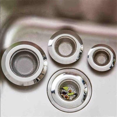 Spoelbakzeef RVS Afvoerstop Vloerafvoerplug Filter Lavabo Sifon Keuken Spoelbak Badkamer Accessoires 7cm