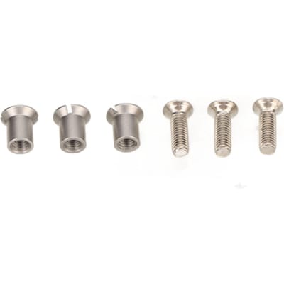 Jeu de 3 vis Trident Universel 10,5 pouces X 1/4 pouce Jeu de vis pour bobine réceptrice à moyeu NAB pour 3M pour RMGI pour TEAC pour Ampex