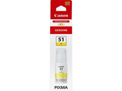 4548 C 001 GI-51 Y Navulinkt Origineel Canon Geel 1 stuk(s)