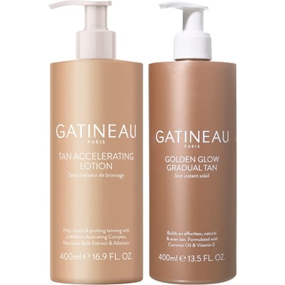 Gatineau Golden Glow Gradual Tan & Tan Accelerating Lotion Duo 800ml