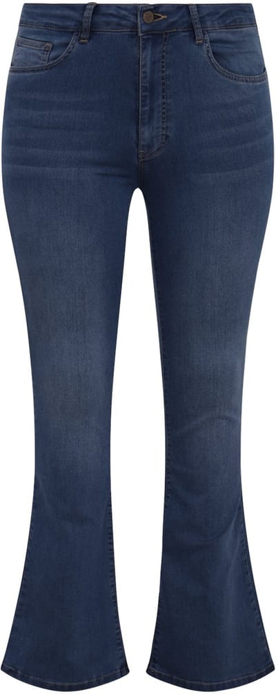YOEK Dames Jeans Flare Fit