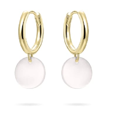 14 Karaat Gouden Klapoorringen met Parel | Elegant & Exclusief | Oorhangers | Oorbellen | Jonline
