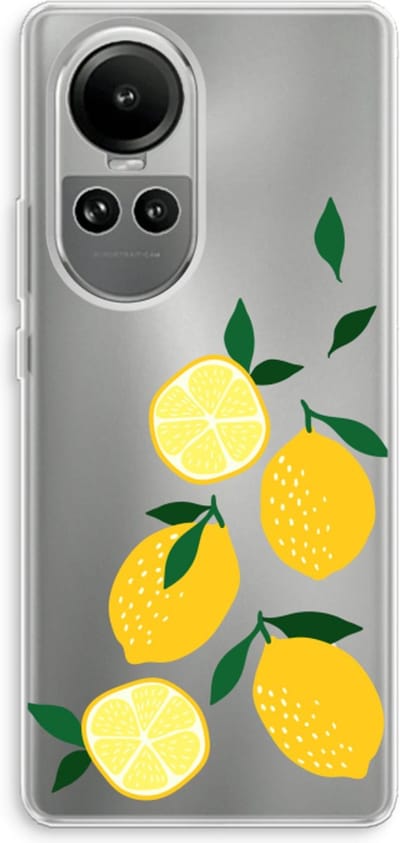 Case Company® - Hoesje geschikt voor Oppo Reno 10 hoesje - You're my lemon - Soft Cover Telefoonhoesje - Bescherming aan alle Kanten en Schermrand
