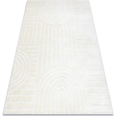 Kleden Rugsx Tapijt modern MODE 8586 geometrisch creme 140x190 cm