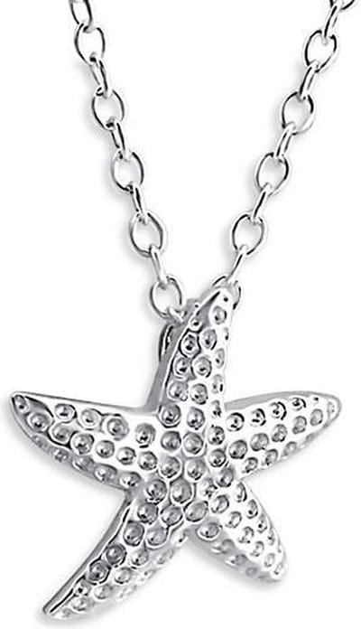 Montebello Ketting Albertina - 925 Zilver - Zeester - Ø12mm - 45cm