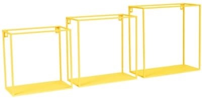Wandrek Kidsdepot Wallbox Yellow (set van 3)